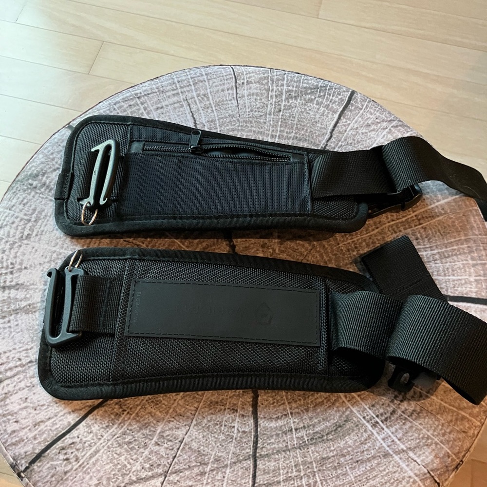 Wandrd adjustable backpack waist straps EUC